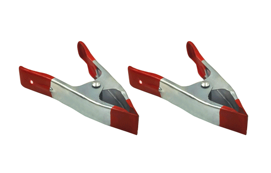 6" inch Clamp Large Meddle Heavy Duty Spring Metal - 2pc