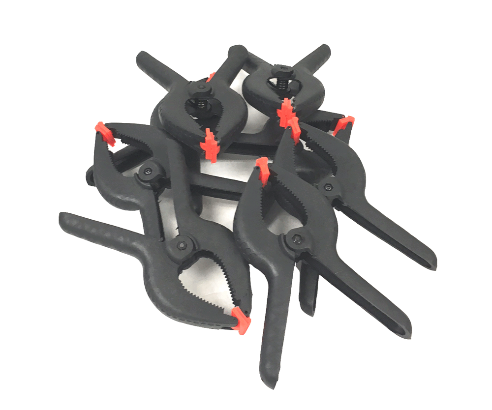 9 Inches Nylon Spring Clamp Heavy Duty Plastic Extra Large Clip (8PC)