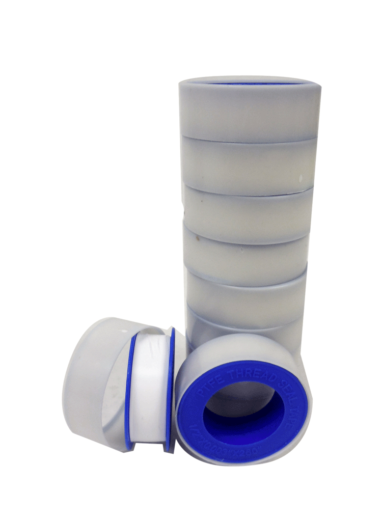 Set of 10 Rolls Teflon Thread Seal Tapes - Plumbing Plumber Plumbers Fitting Sealant Pipe Joint Tape (1/2”W x 520” L)